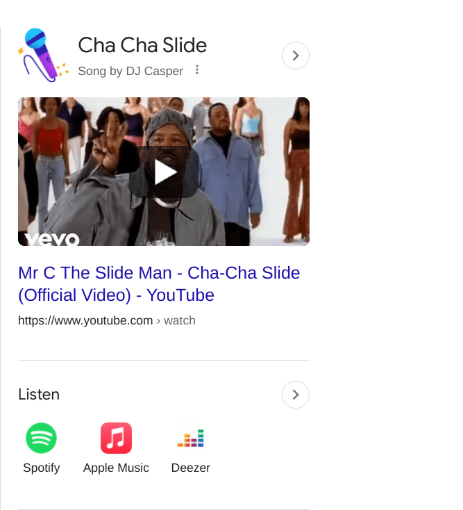 Cha Cha Slide