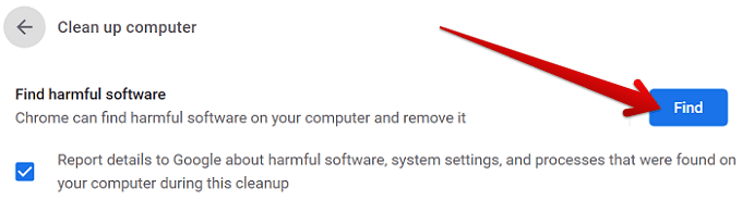 Finding harmful software in Chrome