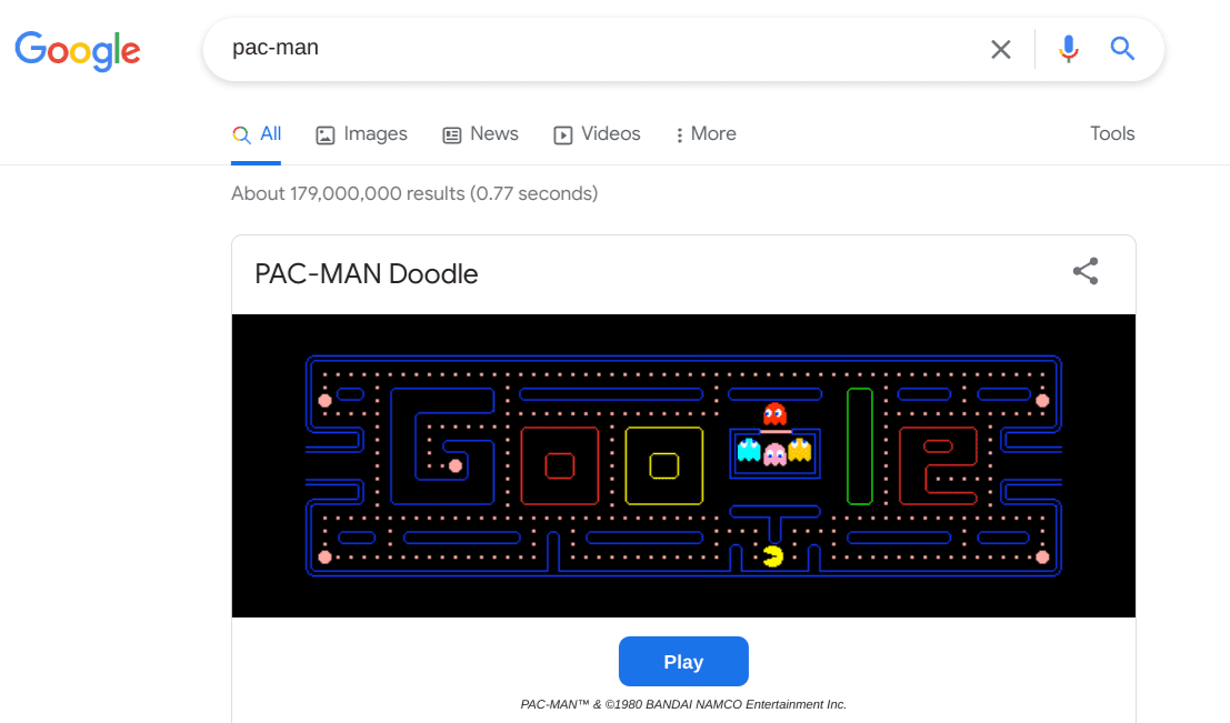 PAC-MAN Doodle