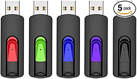 RAOYI 5-Pack 64 GB USB Flash Drive