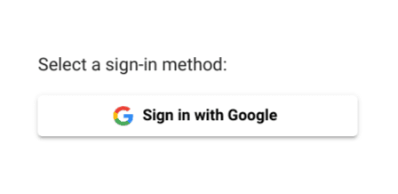 Signing into AirMessage with Google