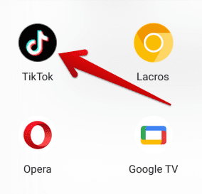 TikTok installed on ChromeOS
