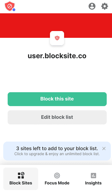 BlockSite: Block Websites and Stay Focused