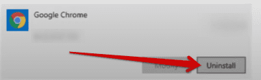 Uninstalling Google Chrome