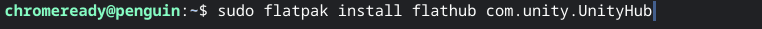 Installing Unity on ChromeOS