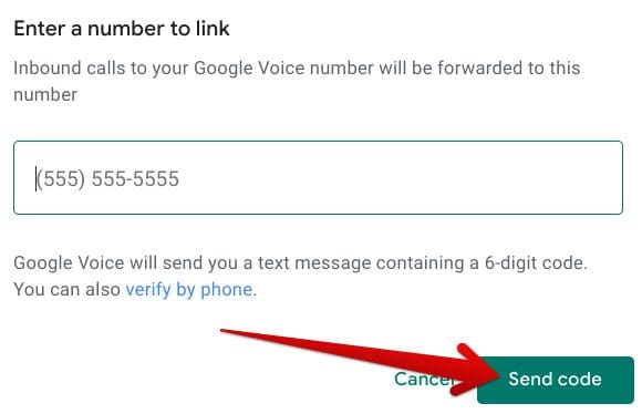 Verifying the existing US phone number