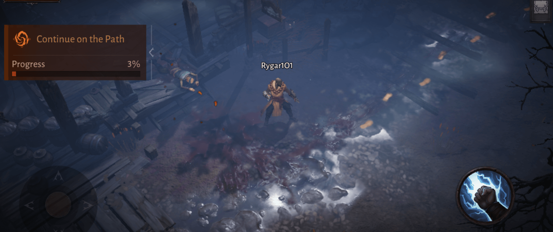 Diablo Immortal gameplay screenshot