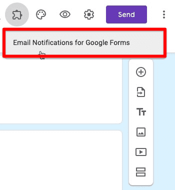 Form Notifications