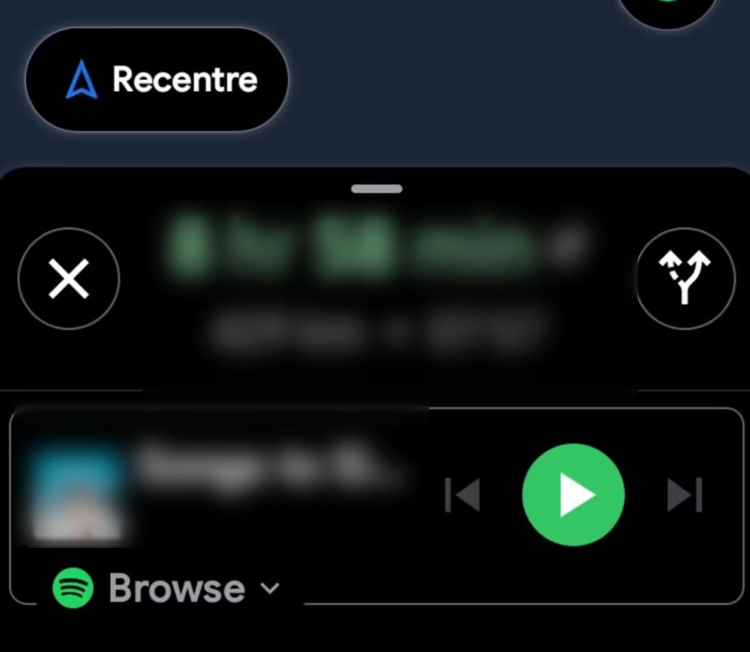 Music player added to Google Maps