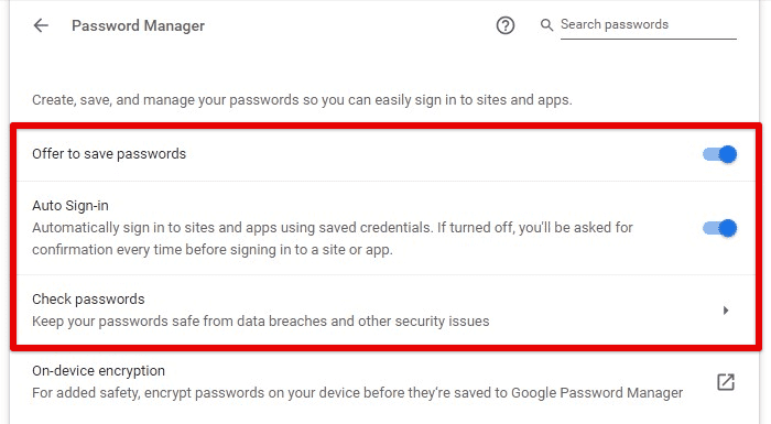 Password manager