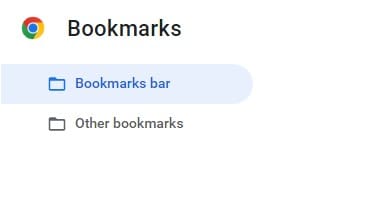 Setting up bookmarks
