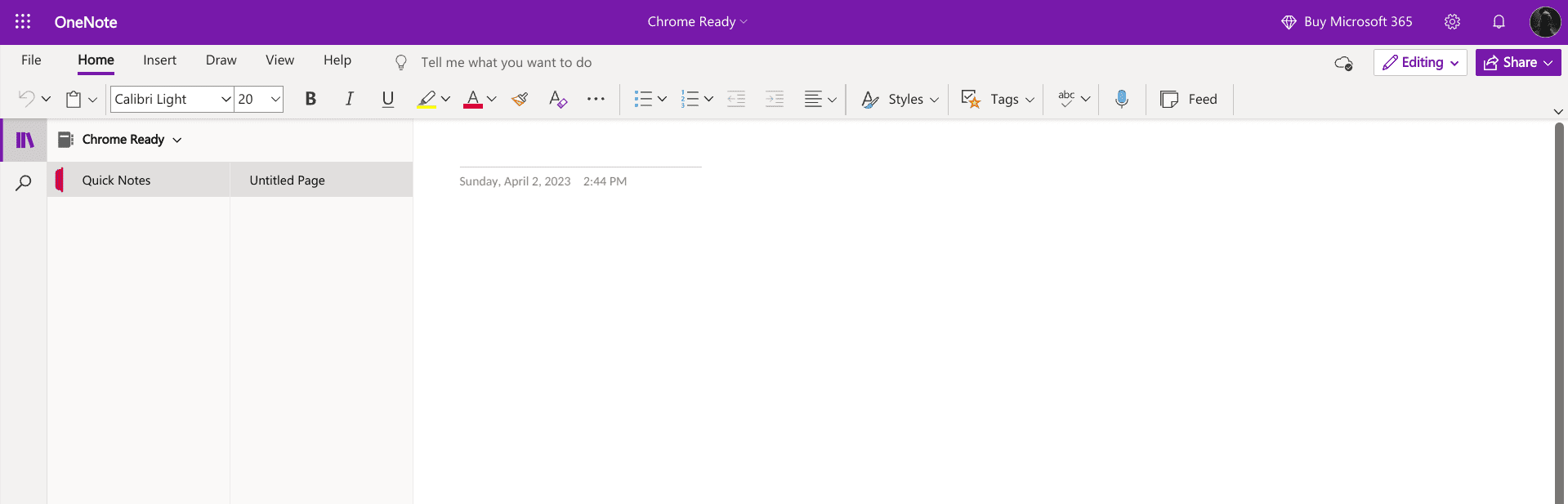 Microsoft OneNote