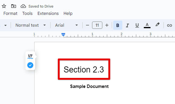 Improved document navigation