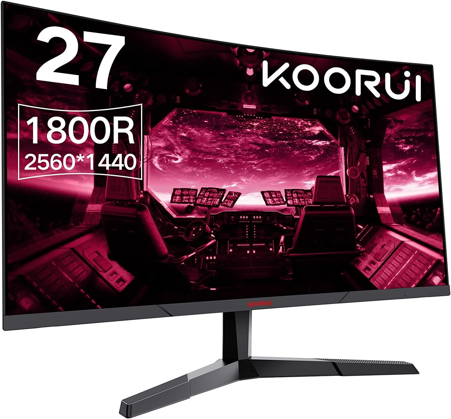 KOORUI 27-Inch Computer QHD 2560P Monitor