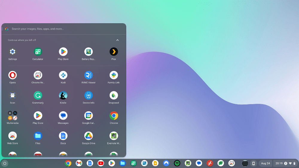 chromeos desktop