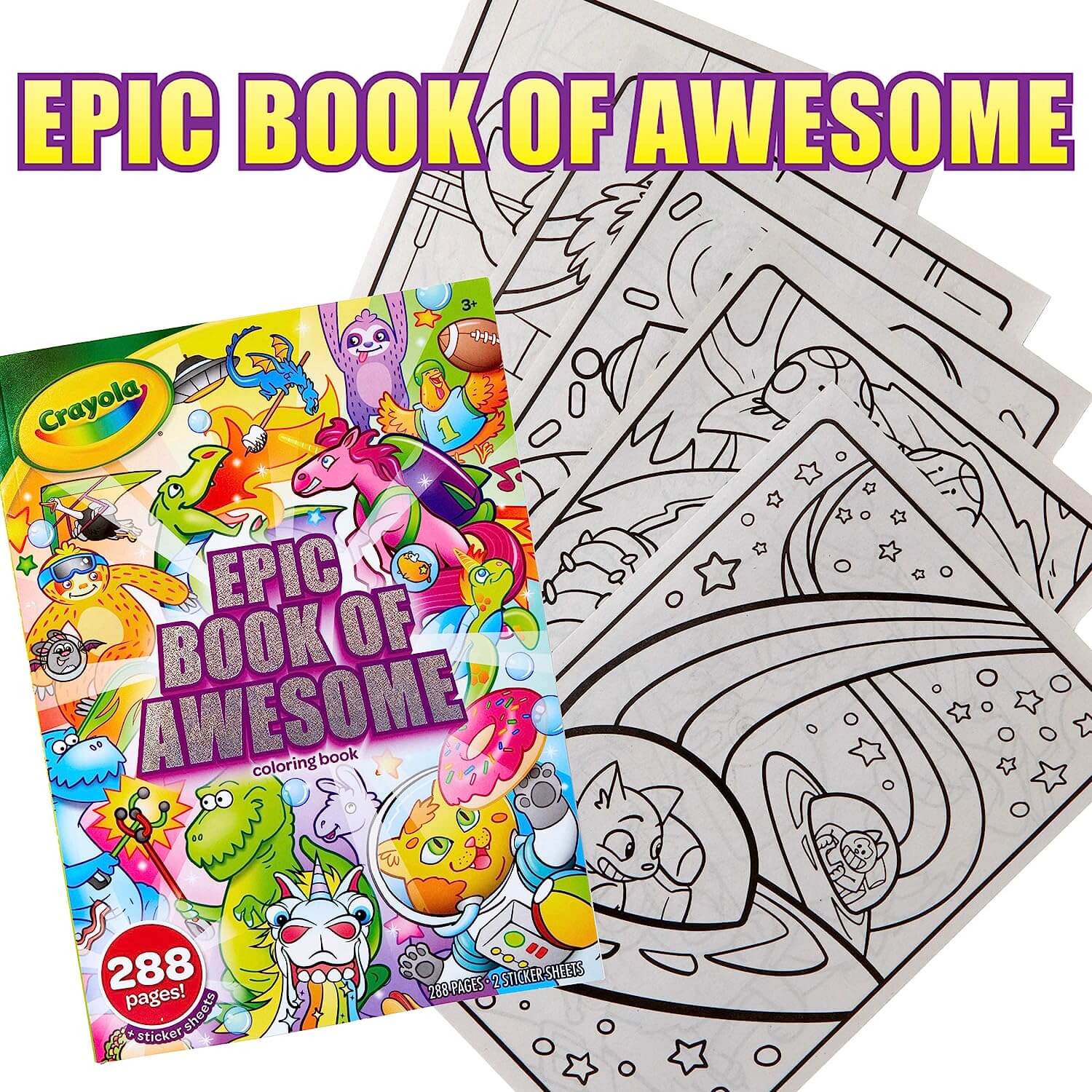 Crayola Epic Book of Awesome
