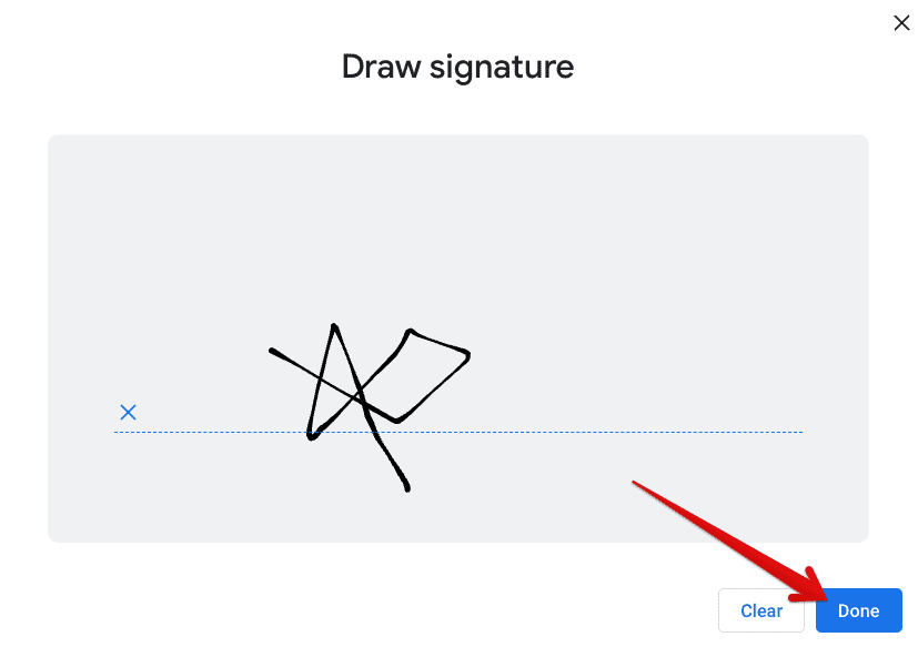 Drawing your signature on ChromeOS