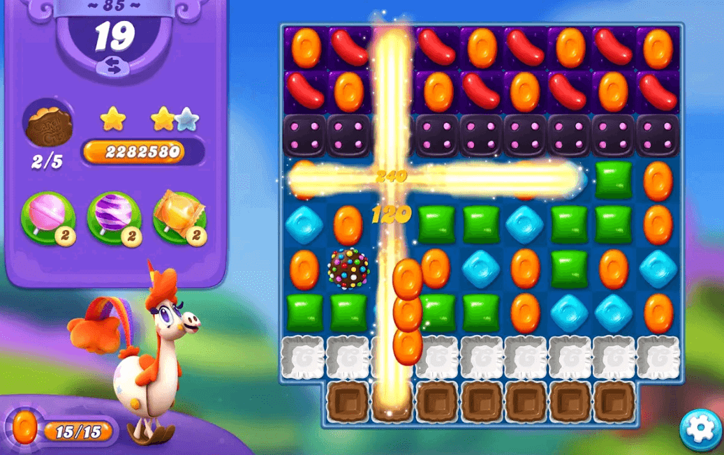 Candy Crush Friends Saga on ChromeOS