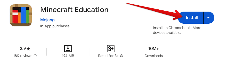 Installing Minecraft: Education Edition on Chromebooks – Using Technology  Better