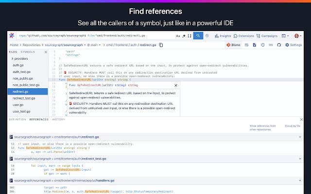 sourcegraph chrome extension
