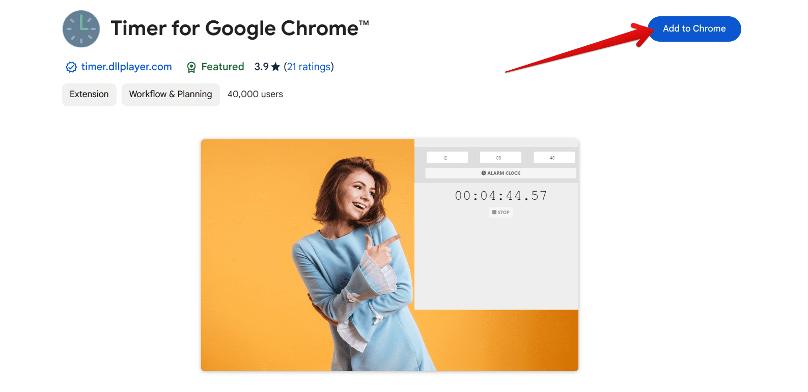 Adding the extension to Chrome