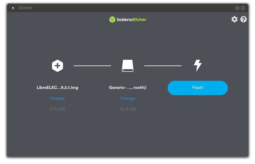 Etcher - Flash