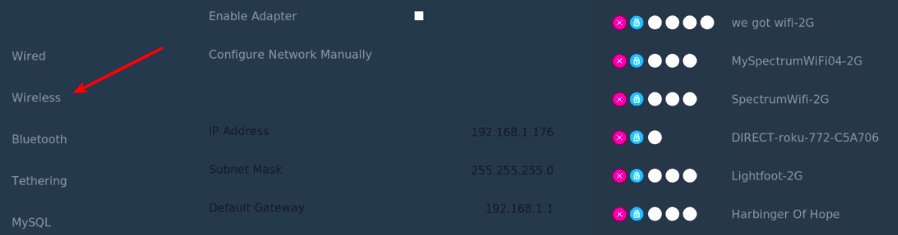 Configure Network