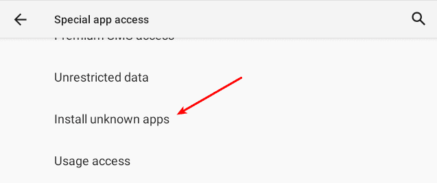 Install Unknown Apps