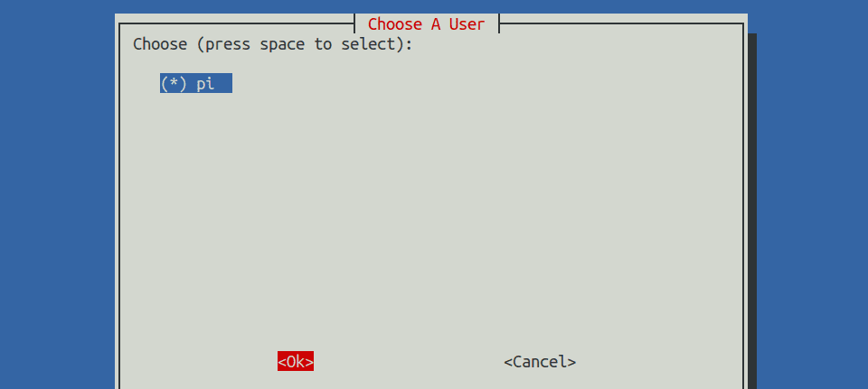 select user