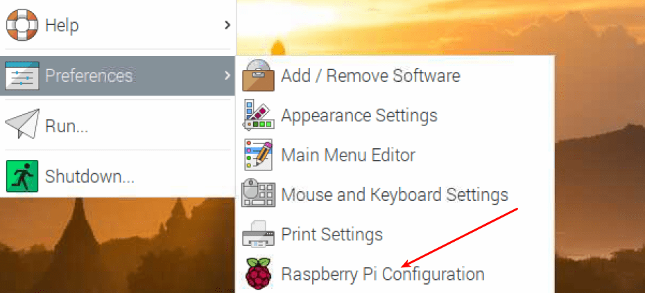 raspberry pi configuration