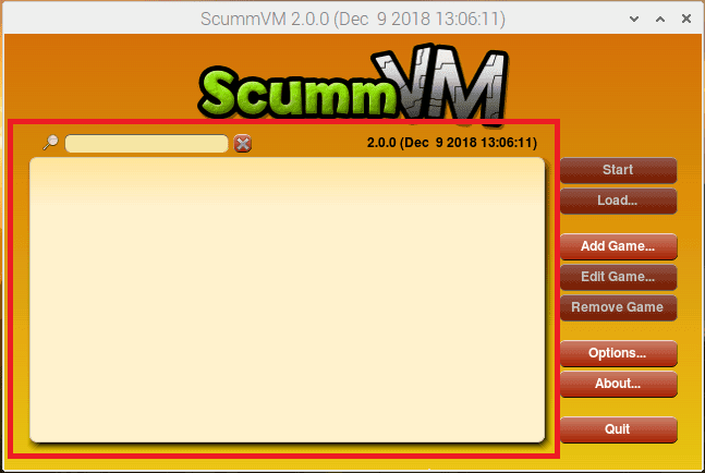 scummvm browser