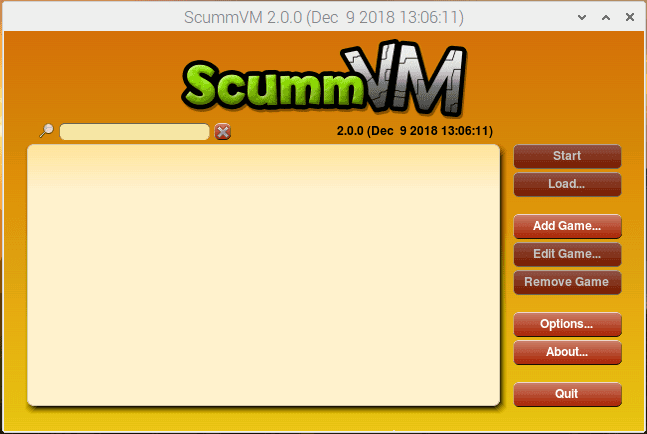 scummvm window