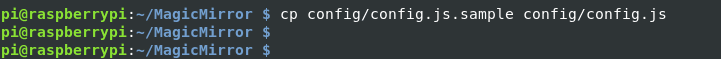 config file