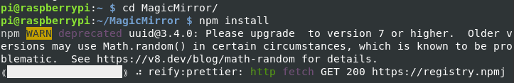 install packages