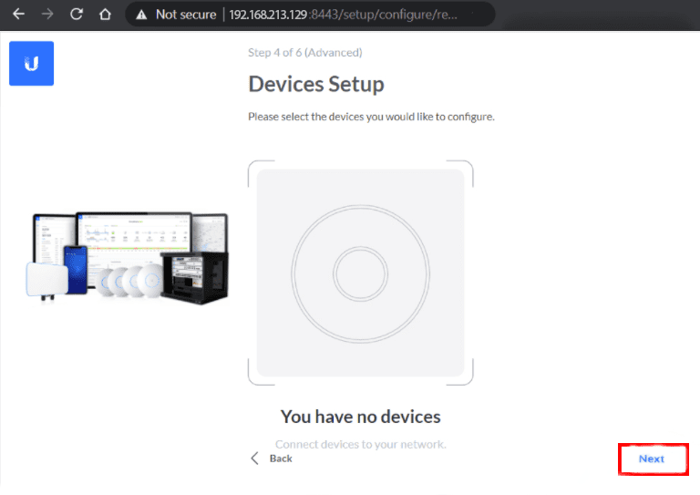 devices setup