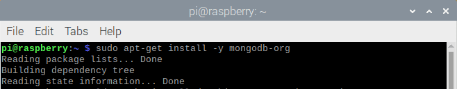 install mongodb