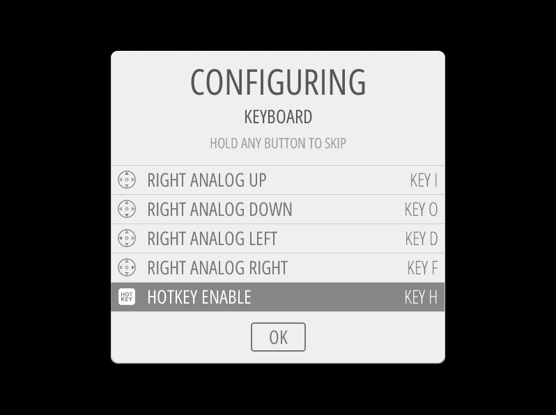 configuring controls