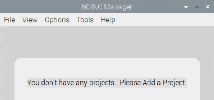 boinc manager window