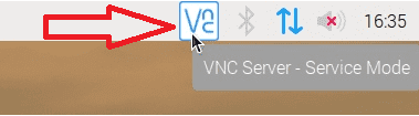 taskbar enabled vnc