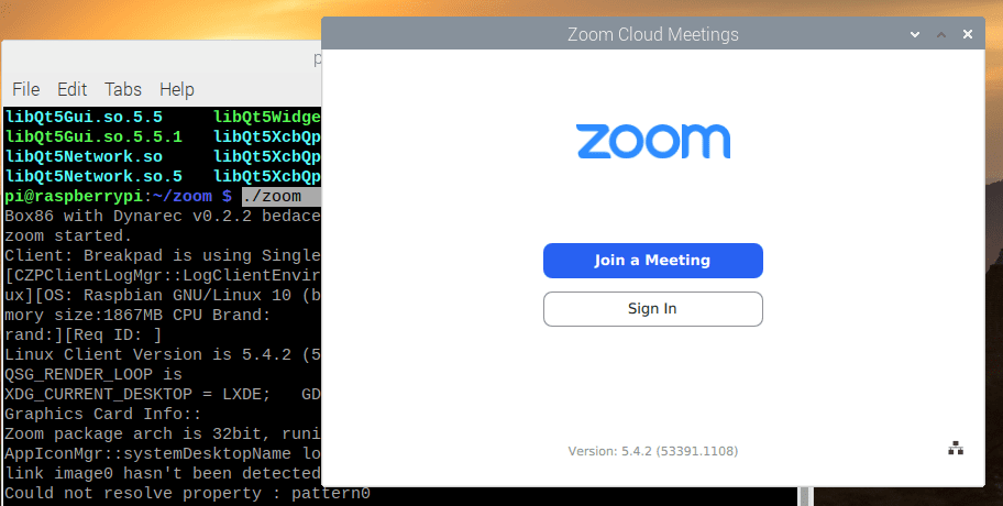 run zoom