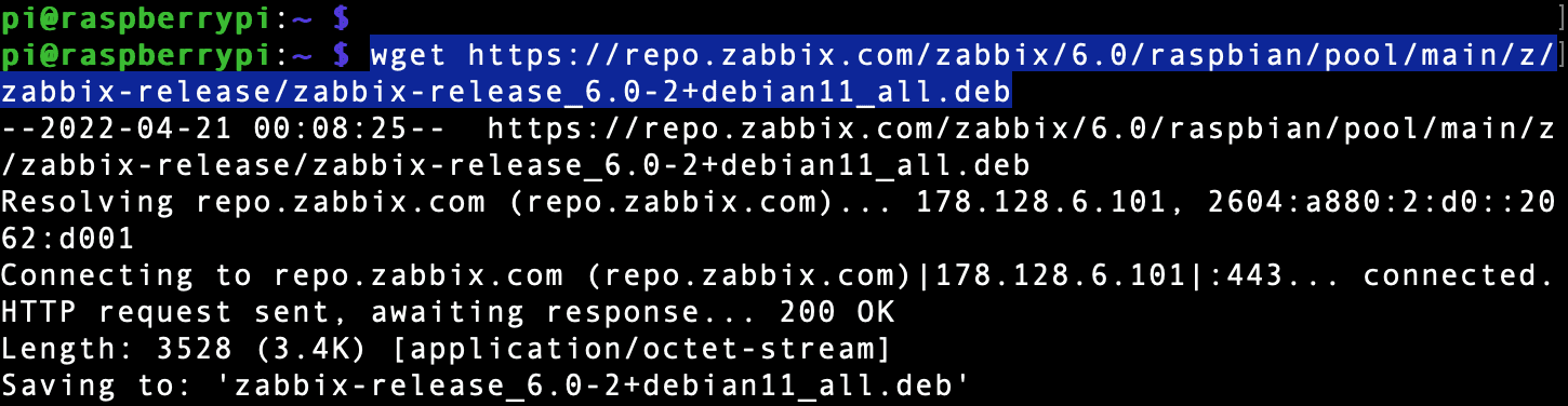 add zabbix repository