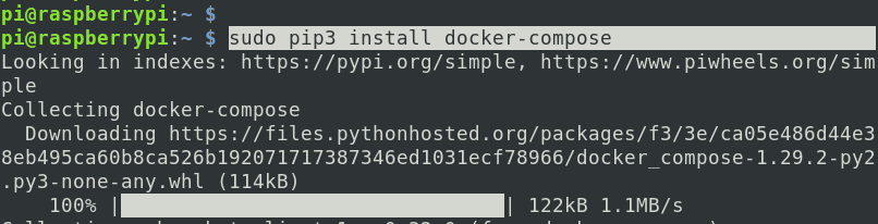 install docker compose