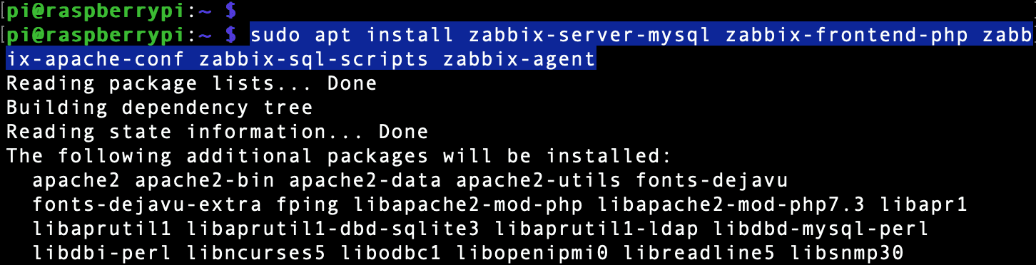 install zabbix 6