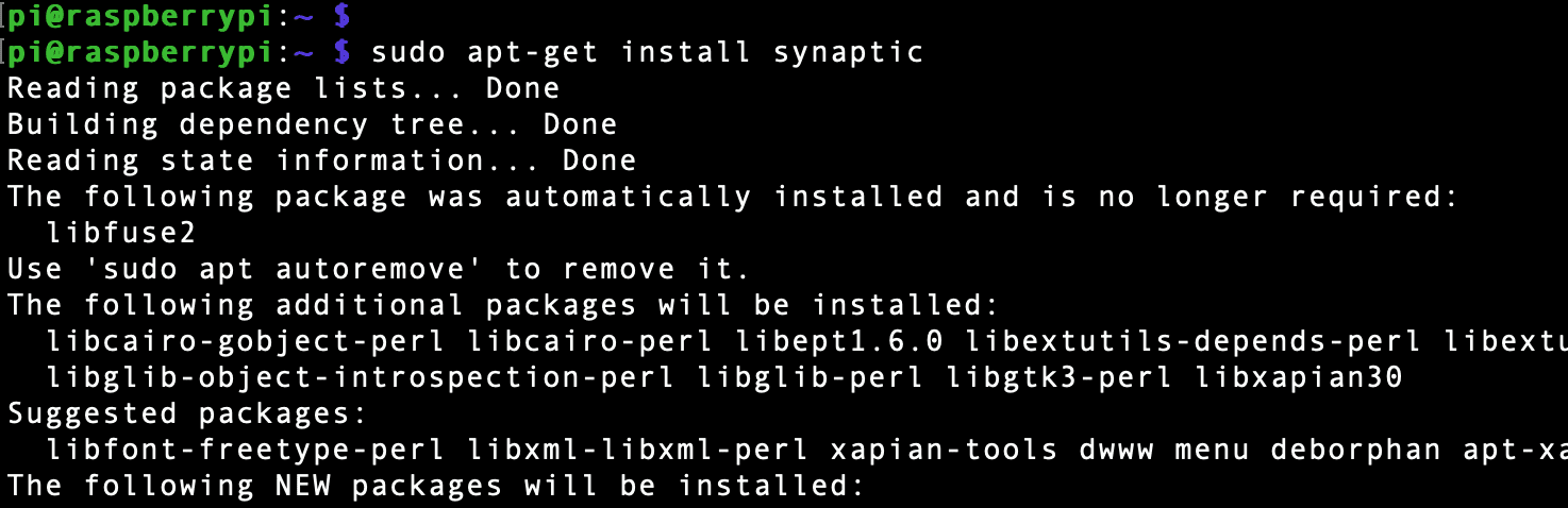 install synaptic package manager