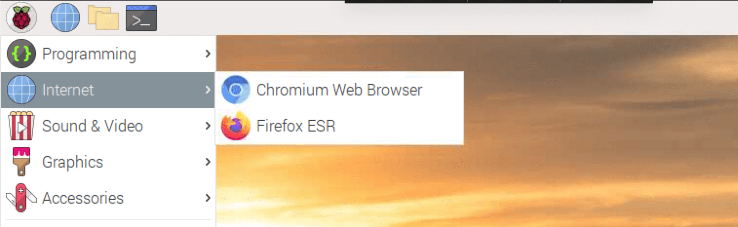 launch firefox