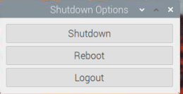 shutdown options
