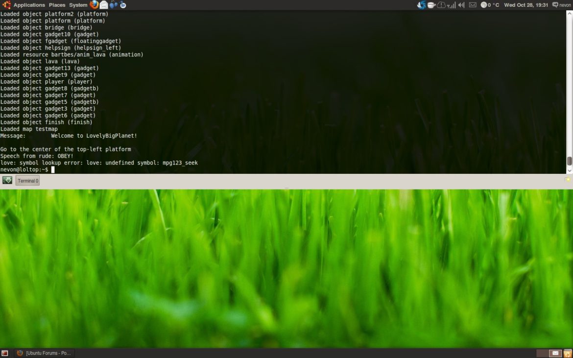 guake terminal screenshot