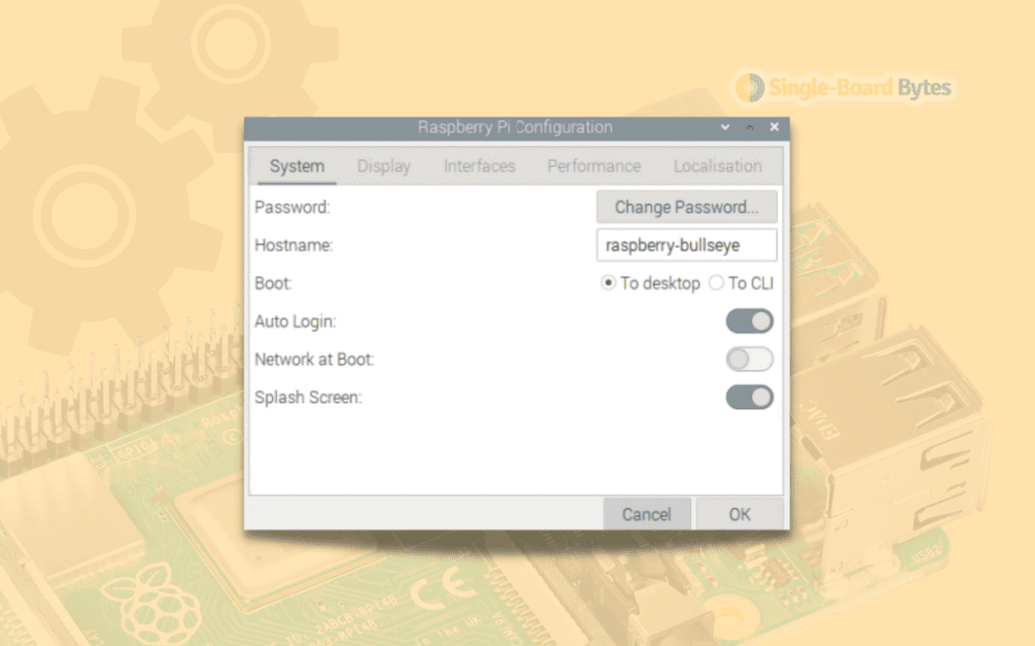 disable auto login in raspberry pi