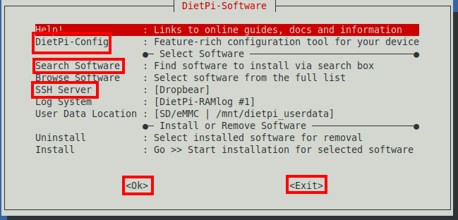 dietpi customization