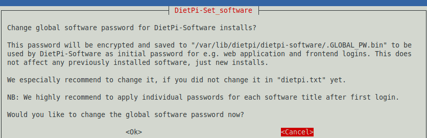 dietpi software